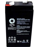 SPS Brand 6V 3.2 Ah Replacement Battery for GS Battery PE6V3.2