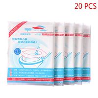 10/20/50pcs Soft Bathroom Sanitary Travel Disposable Toilet Seat Cover Cushion Waterproof Paper Pad(20 pcs)