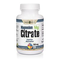 Magnesium Citrate 300 mg 120 vegicaps by BioActive Nutrients