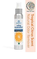 Way Out Wax Odor Neutralizing Spray, Clean Air Tropical Citrus Scent Odor Remover (4 oz Spray Bottle); All-Natural Air Freshener and Deodorizer