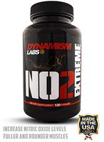 NO2 Extreme - Nitric Oxide Supplement with (AKG, OKG, GKG Amino Blend), Vitamin B6, Vitamin B12, Green Tea Extract | Rapid Muscle Building Pre-Workout | Increased Stamina & Performance