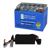 Mighty Max Battery YTX4L-BS Gel Replaces Honda TLR200 Reflex DeepCycle + 12V 1Amp Chargr Brand Product