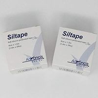 Dukal Siltape Silicone Tape 1.5" Wide x 5 feet Long (Twin-Pack) Item #CR3939