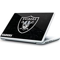 Skinit Decal Laptop Skin for MacBook 13-inch - Officially Licensed NFL Oakland Raiders Distressed Design