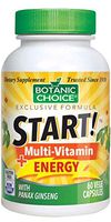 Botanic Choice Start! Multi-Vitamin + Energy,60 vege caps
