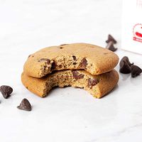 Eat Me Guilt Free Vegan AF Cookie: Plant Based, Healthy Low Carb Snack or Dessert, Chocolate Chip Cookie (16 Cookies)