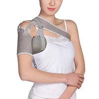 Adjustable Shoulder Brace Compression Shoulder Sleeve for Rotator Cuff AC Joint Dislocated Shoulder for Left Or Right Shoulder Support