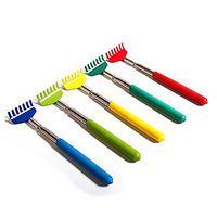 giveyoulucky 1pc Fashion Portable Pocket Claw Telescopic Massager Extendable Tool Back Scratcher Handle Extends 19-68.7cm Color Random