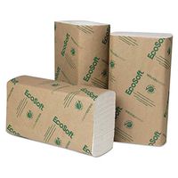 Tork 420483 Ecosoft Natural White Multifold Towel, 250 Towels/Pack, 16 Packs/Carton