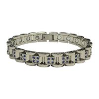 Women's Magnetic Bracelet Blue Butterfly 50B