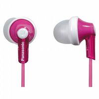Panasonic In-Ear Lightweight Water-Resistant Active Sport Stereo Headphones (Pink)
