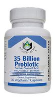 AlchePharma 35 Billion Probiotic, 8 Acid Resistant Strains 30 Veg Caps.