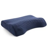 KINDOYO Contour Memory Foam Pillow Hypoallergenic Neck Optimum Support for Pain Relief Orthopedic - Navy