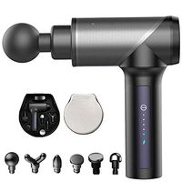 XIAOTIAN Mini Massage Gun，Handheld 5 Speeds Percussion Super Quiet with Carrying Case Deep Tissue Massager Gun