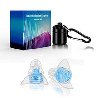 High Fidelity Concert Earplugs Reusable Sleep Ear Plugs Comfortable Fit for Sleeping, Musicians DJ Concert Drummer Production Worker Shooting