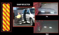 Reflective Wheelchair Ramp Strips