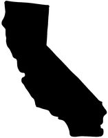 hBARSCI California State Vinyl Decal - 5 Inches - for Cars, Trucks, Windows, Laptops, Tablets, Outdoor-Grade 2.5mil Thick Vinyl - Black