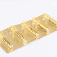 YJJ 10pcs Syringe Ampoule Head for Mesotherapy Gun hyaluronic Injection Pen High Pressure Wrinkle Removal Water Syringe 0.5ml