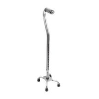 KDJHP Crutches Four-Legged Cane Aluminum Alloy Walking Stick Walker Non-Slip Lightweight Safe Telescopic Stick - Crutche 65415