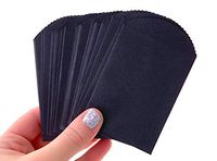 50 Mini Black Paper Bags - 4" x 2.5" Party Favor Bag, DIY Craft Supplies