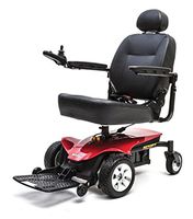 Pride Mobility - Jazzy Elite ES Portable Power Chair - Jazzy Red