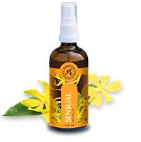 Erotic Massage Oil 3.4oz - 100% Natural w/Jojoba Oils - Almond - Ylang-Ylang - Sandalwood - Grapefruit - Massage Oils