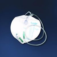 Bard BARDIA Closed System Drain Bag - 2000cc Adjustable Hook and Loop Hanger Case of 20 - BRD802002_cs by Generic