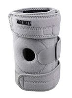 Black Temptation Sports Kneepads Knee Braces Knee Support with Spring, Free Size, Gray