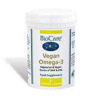 Bio Care Vegan Omega - 3 (Algal DHA & EPA) 60 Capsules