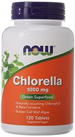 NOW Chlorella 1000 mg,120 Tablets