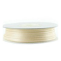 Ben Collection 1/16" X 100 Yard Double Faced Satin Ribbon (Antique White)