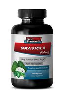 Graviola Powder - Graviola 650mg - Antimicrobial Activities (1 Bottle - 100 Capsules)