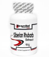 Siberian Rhubarb Extract 4mg 100 Capsules ~ Renevitol