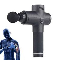 NMSLQ Massage Gun 30-Speed Vibration Adjustment Deep Tissue Percussion Muscle Massager,Handheld Electric Body Massager Sports Drill Portable Super Quiet Brushless Motor