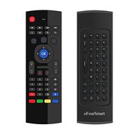 Calvas MX3-M Air Mouse MX3 Remote Control with Voice 2.4G RF Wireless Keyboard For tx3 mini A95X X96 T95Z Plus Android TV Box - (Color: MX3-M)
