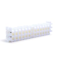 Cable Comb Tool 24-Hole Cable Dresser, Bundler and Organizing Tool for Data Center, Server Rooms and Machine Room Wire Management and Organizer (12 holes x 2 rows, White)