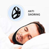 Hilph® Anti-Snoring Chin Strap Device, Adjustable Snore Reducing Aids for Men and Women Use for Stop Snoring, Jaw Strap, Sleep Helper(Tringle)