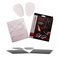 Valentino Garemi Shoe Comfort Kit – Slim Gel Silicone Heel Grips Invisible Support Pad Pressure Side Liners and Rub Relief Dots – Eliminate Walking Discomfort Prevent Feet Blisters Skin Rush