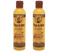 Howard FW0008 Feed-N-Wax Wood Polish and Conditioner, 8-Ounce (2-Pack)