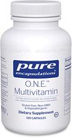 Pure Encapsulations - O.N.E. Multivitamin - Once Daily Nutrient Essentials with Metafolin L-5-MTHF and Sustained Release CoQ10 - Hypoallergenic Dietary Supplement - 120 Capsules