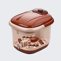 Foot Massager Foot Spa Massager Bath, Pamper Your Feet with Heat, Bubbles and Massaging Tools, Therapeutic Massage Tub Foot Bath with Infrared Heater