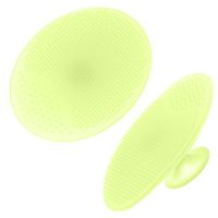 Elevin(TM) Silicone Beauty Wash Pad Face Exfoliating Blackhead Facial Cleansing Brush Tool (Green)