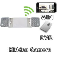 PalmVID WiFi Emergency Light Hidden Camera Spy Camera with Live Video Viewing