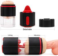 Relax Massage Wand Male Ma Sturbation Six Toy Electric Vibrating MaSturbator Cup Automatic Aircraft Cup Man Toy Hands Free with USB Rechargable Realistic 3D Sexyyy Underwear for Men Wonderful Gifts