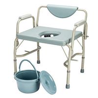 Oversized XXL Commode Chair Adult Medical Potty