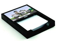 Personalized Friendly Folks Motorcycle Cop - Male Memo Holder