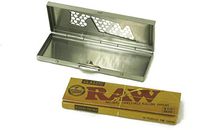 RAW Rolling Papers Shred Case with Papers - 1 1/4 Size