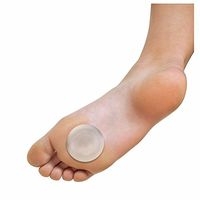 Pedifix Reusable Gel Stick On Callus Cushions - Soft Adhesive Pads Protect Ball of Foot