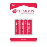 Nsnovelties Dragon - Alkaline Batteries - Aa - 4 Pack