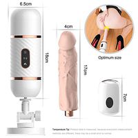 Remote Control Thrusting Machine Gun Automatic Massage Tool with Suction Cup Six Toy for Women Waterproof Clothes Waterproof Intelligent Heating Telescopic Clitorial Stimulation Toy for Female szexis